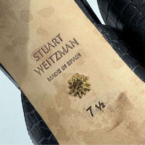 STUART WEITZMAN Brigida Sandal in black - Picture 7 of 8